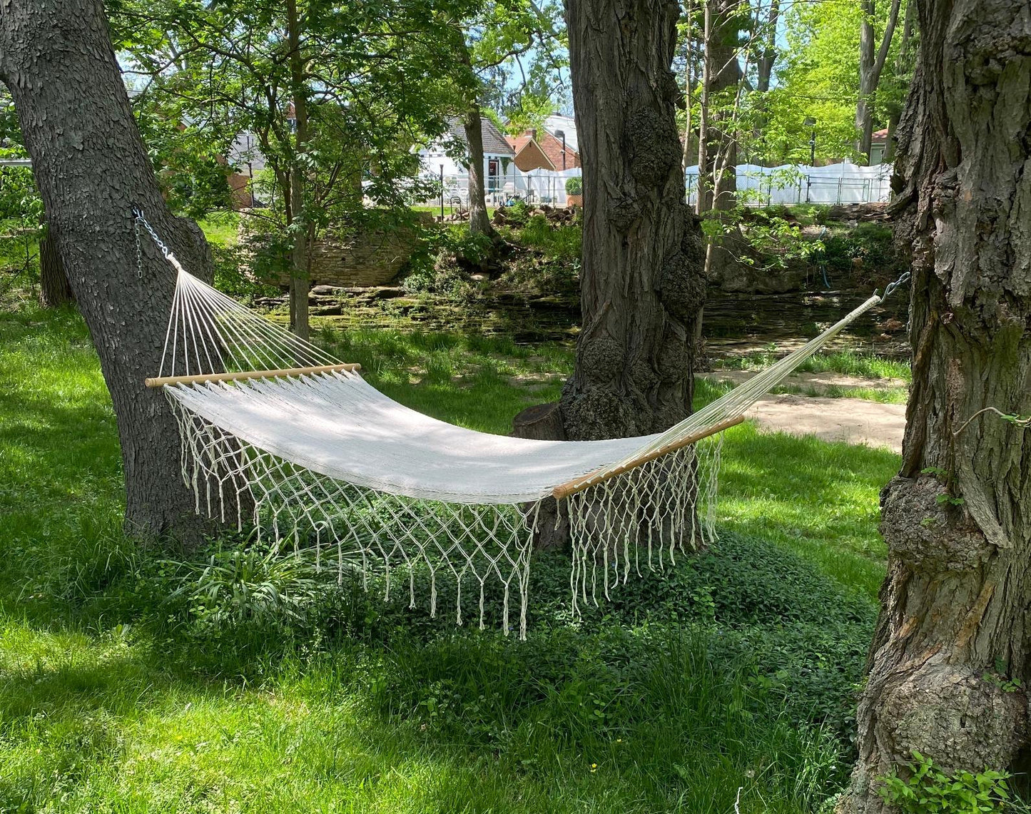Vibrant Mayan Hammock - Lightweight, Double, Handmade Ultra-Comfy for Outdoor Bliss & Relaxation