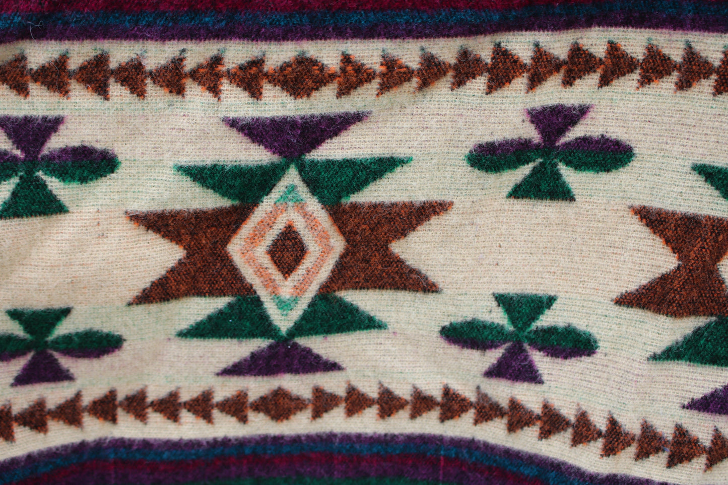 Colorfull Print Ponchos Handmade in Ecuador