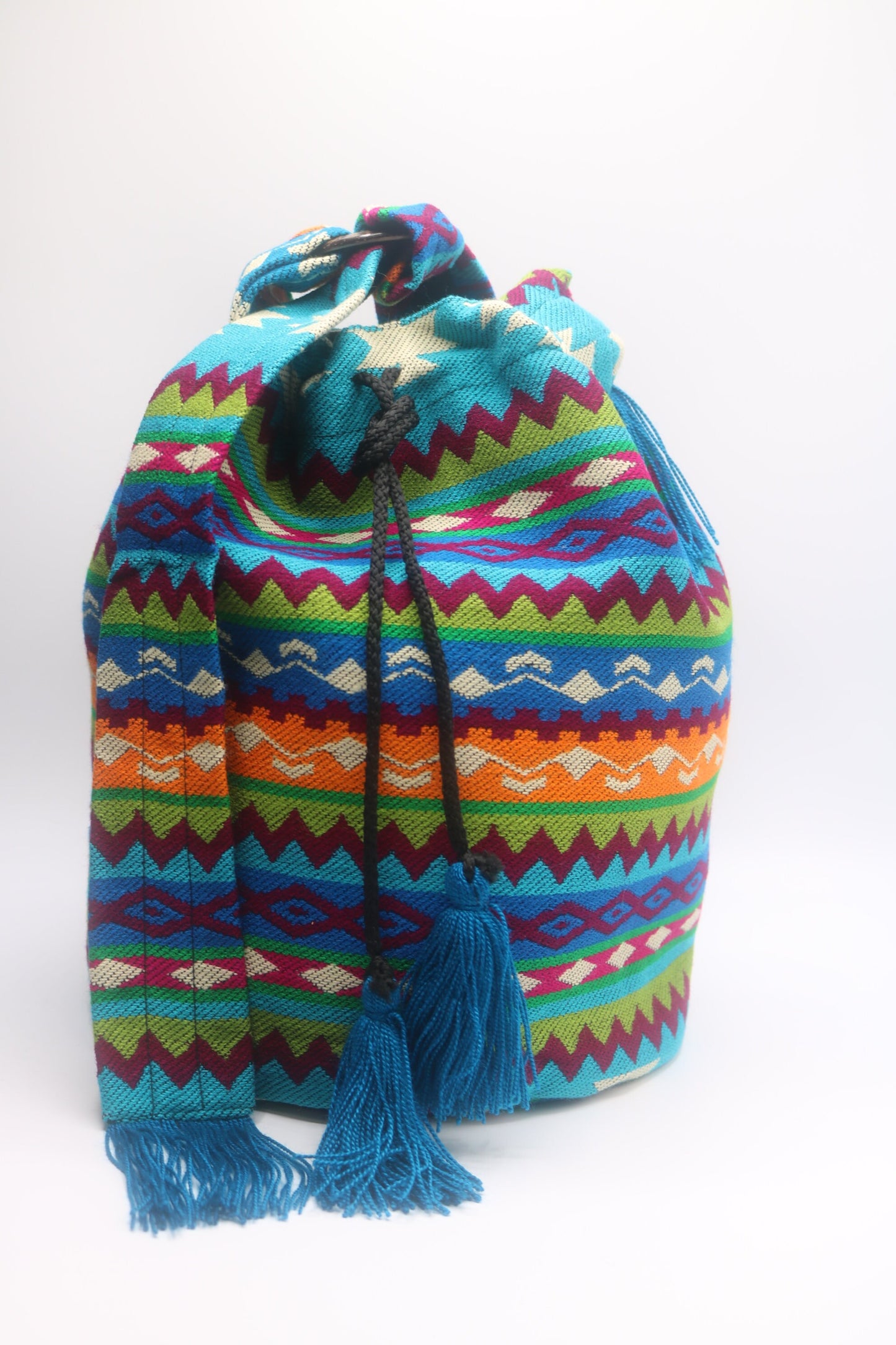 Blue summer Tassel Bag Crossbody