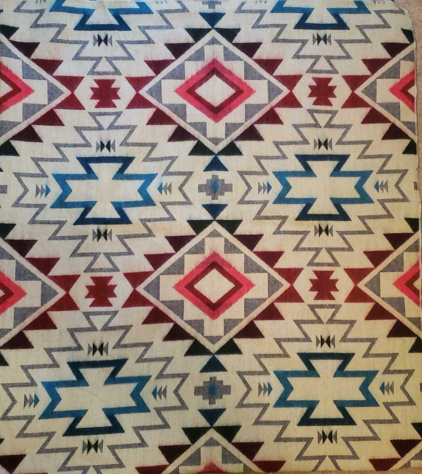 Queen Alpaca Blanket Chakana Handmade