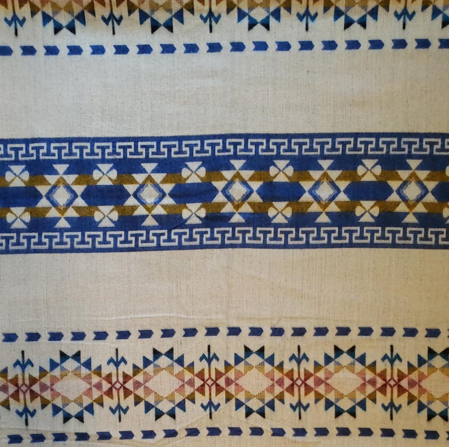 Queen Alpaca Blanket Pacha Aquamarine Handmade