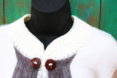 Poncho Alpaca Light Beige Handmade Boho Soft Tribal Vintage Unique Design