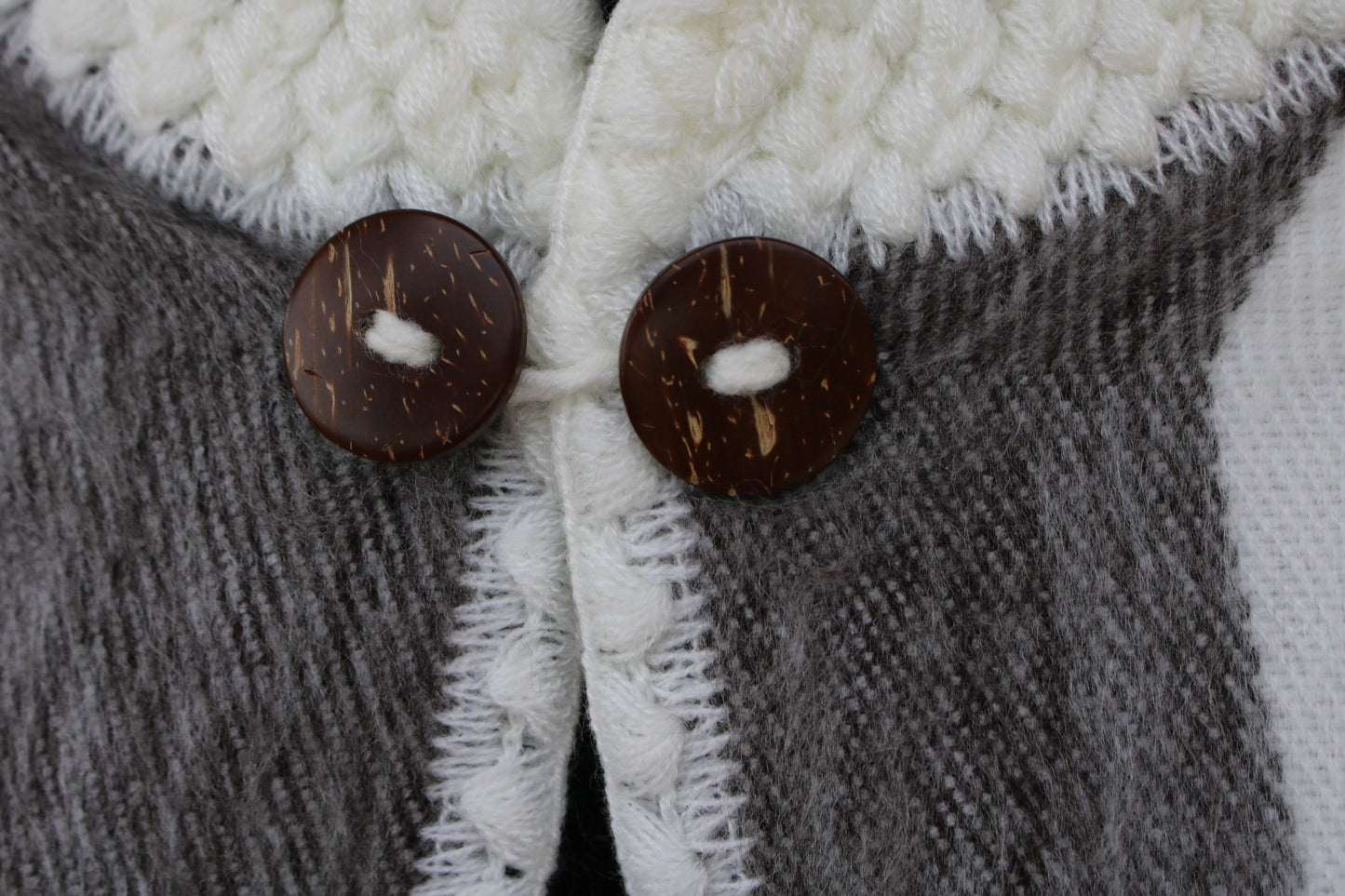 Poncho Alpaca Light Beige Handmade Boho Soft Tribal Vintage Unique Design