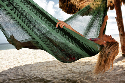 Vibrant Mayan Hammock - Lightweight, Double, Handmade Ultra-Comfy for Outdoor Bliss & Relaxation