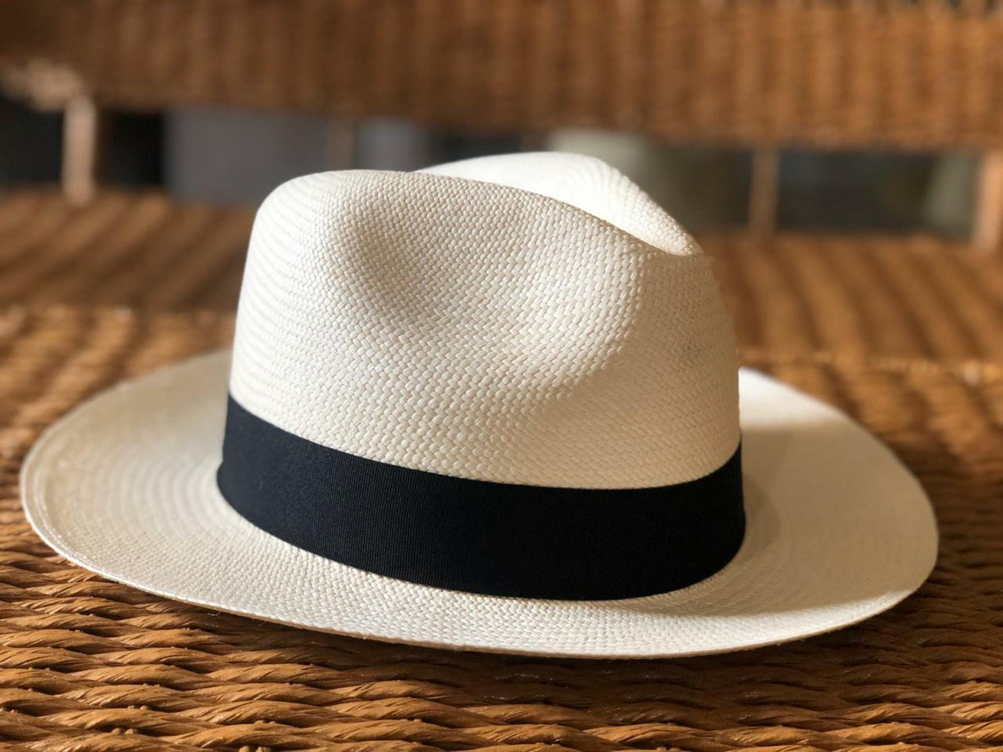 Authentic Panama Hat- Handwoven Toquilla Straw, Timeless Luxury by Made By Nativos (Grade 18)