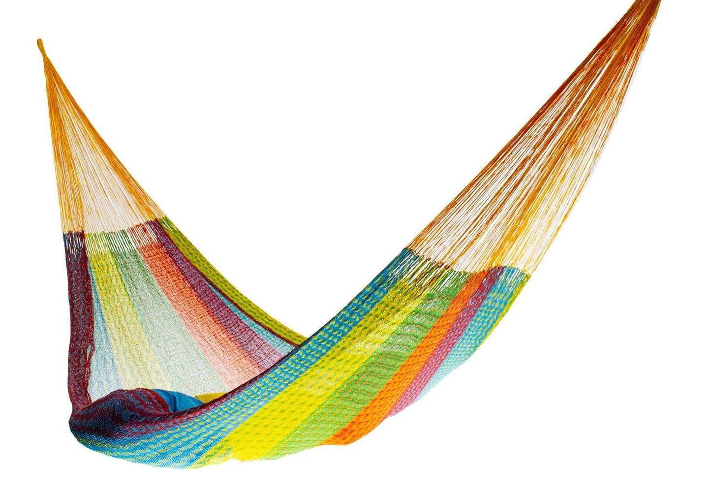 Vibrant Mayan Hammock - Lightweight, Double, Handmade Ultra-Comfy for Outdoor Bliss & Relaxation