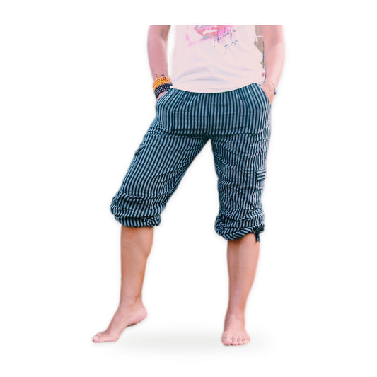 Otavalo Inca Yoga Pants, Black, Sizes M-L, Unisex