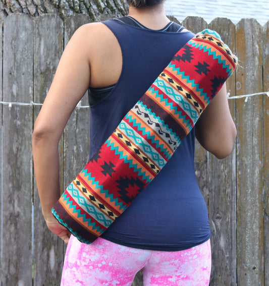 Terracotta Yoga Mat Bag Handmade