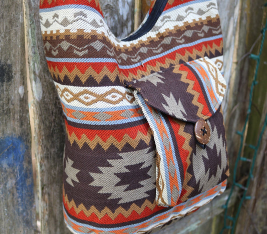 Brown Bottle Bag Crossbody