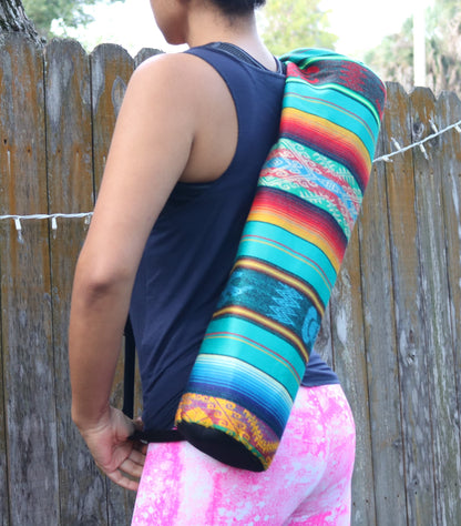 Bolso Aqua Yoga Mat hecho a mano