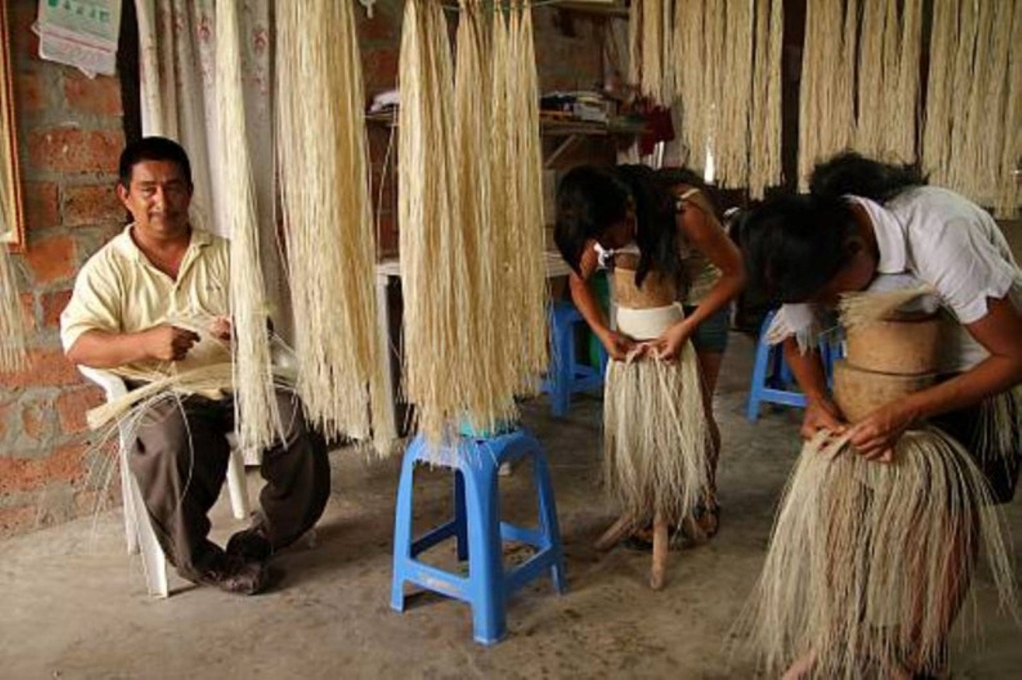 Chapéu Panamá Montecristi Marrom Finer Grau 10 Feito à Mão