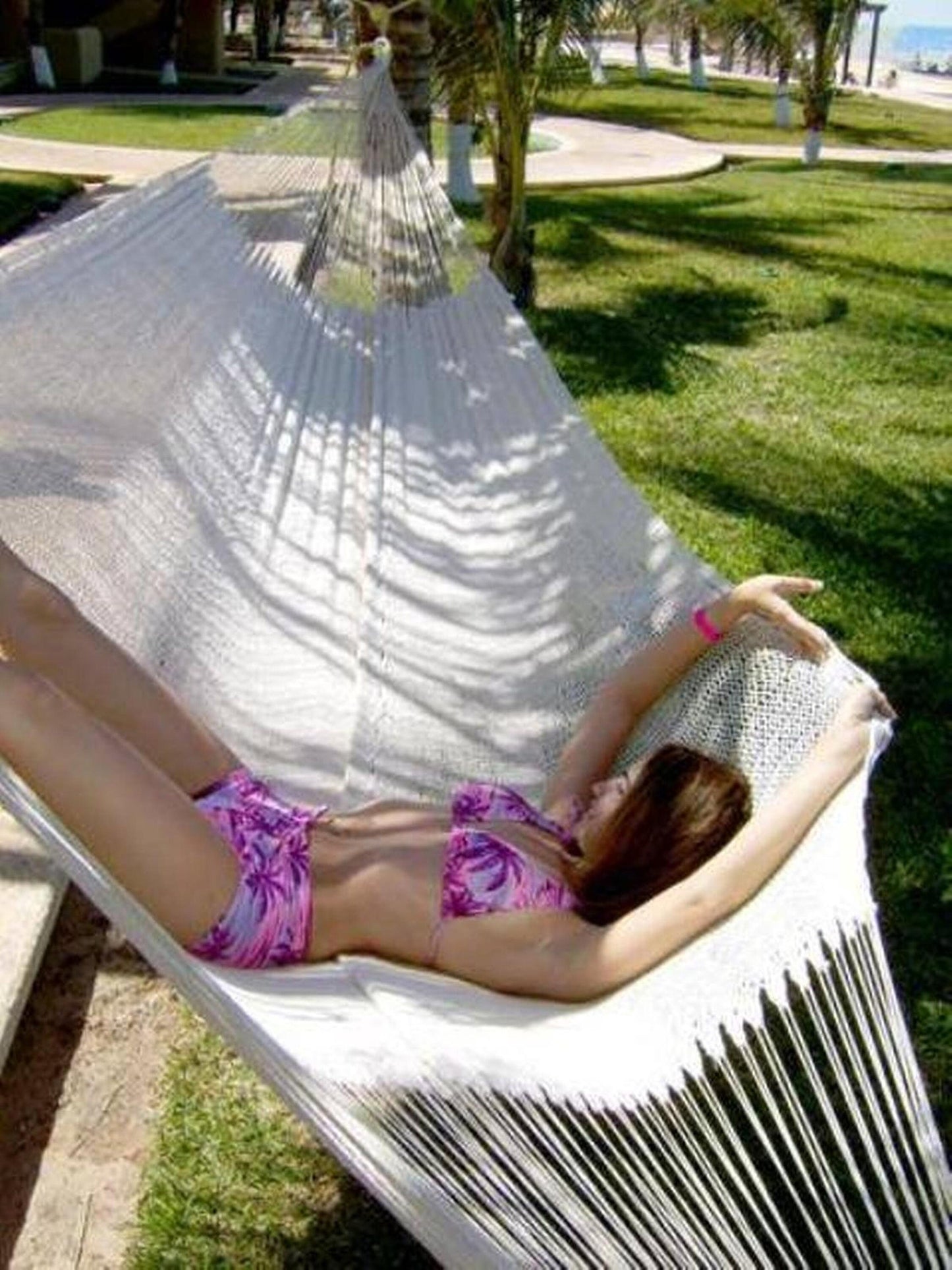 Natural Double Hammock Handmade