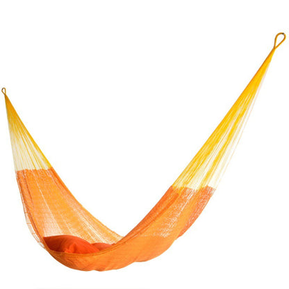 Orange Double Hammock Handmade