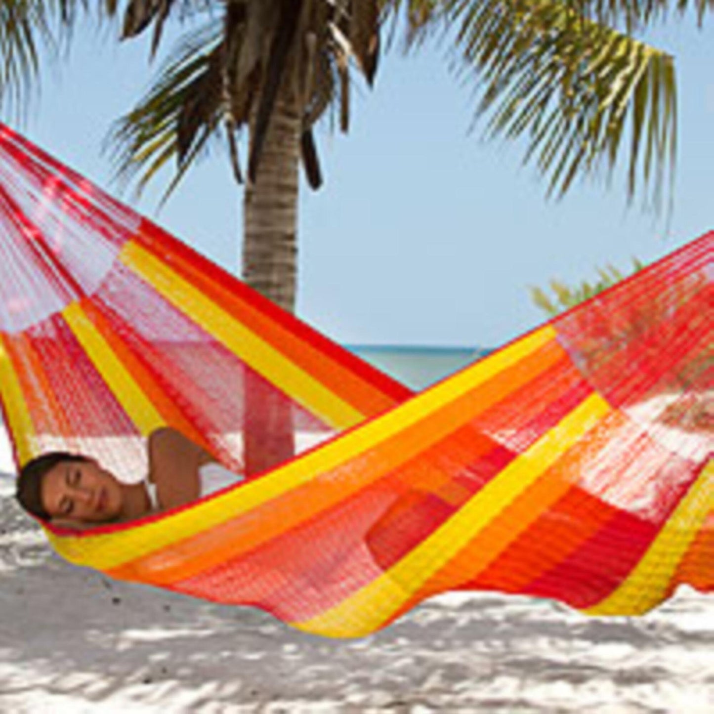 Yellow Double Hammock Handmade