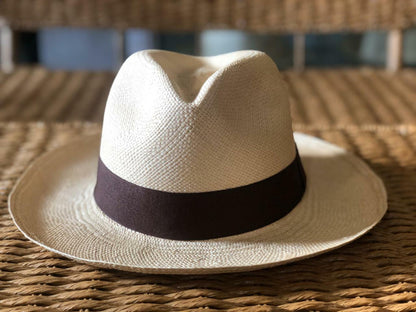 Brown Panama Montecristi Hat Finer Grade 10 Handmade