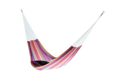 Vibrant Mayan Hammock - Lightweight, Double, Handmade Ultra-Comfy for Outdoor Bliss & Relaxation