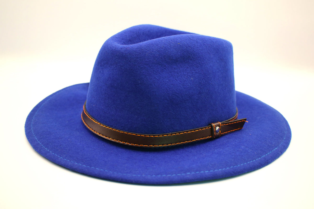 Handcrafted Fedora Felt Hat - Classic Wool, Artisan Elegance  display picture 1