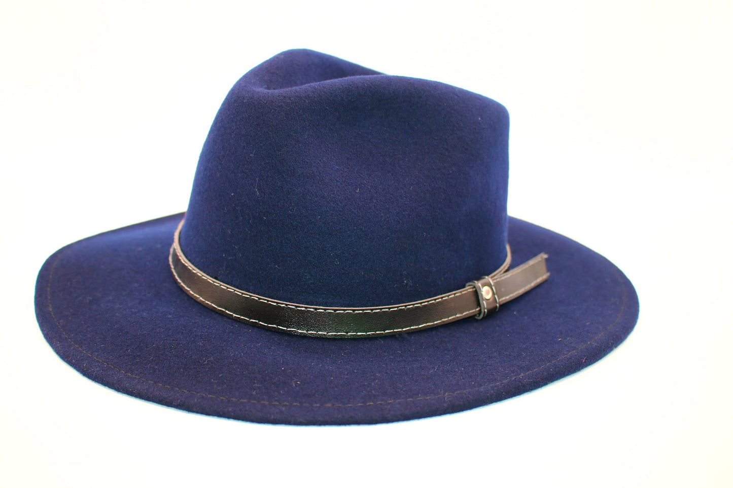 Sombrero Fedora azul oscuro